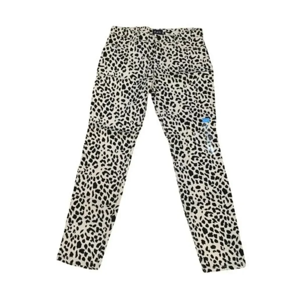 Children’s Place Sz 14 Skinny Leg Pants Animal Print Cheetah Beige 14 x 38 NEW